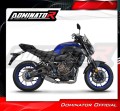 пълна изпускателна система със заглушител DOMINATOR Full System титанов HP8 подходящо за мотоциклет Yamaha MT 07 TRACER 2016 - 2019 4