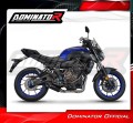 пълна изпускателна система със заглушител DOMINATOR Full System HP8 черен подходящо за мотоциклет Yamaha MT 07 TRACER 2016 - 2019 4