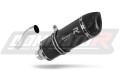 ауспух заглушител DOMINATOR HP1 черен подходящо за мотоциклет Aprilia RS 125 1999 - 2005 2