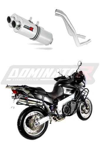 ауспух заглушител DOMINATOR овален подходящо за мотоциклет Aprilia ETV 1000 Caponord 2001 - 2004 5