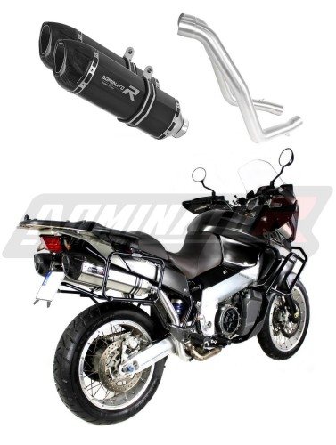 ауспух заглушител DOMINATOR HP1 черен подходящо за мотоциклет Aprilia ETV 1000 Caponord 2001 - 2004 3