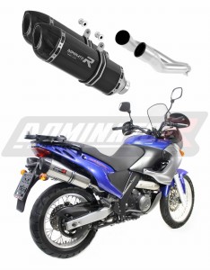 Aprilia Pegaso 650 2001 - 2004 ауспух Гърне HP1 BLACK + dB killer medium