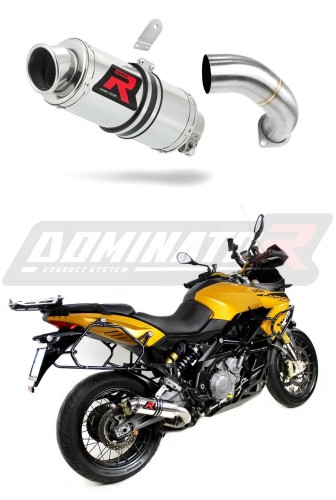 ауспух заглушител DOMINATOR GP1 подходящо за мотоциклет Aprilia ETV 1200 Caponord 2013 - 2016 5