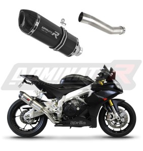 Aprilia RSV 4 R APRC Factory 2011 - 2015 ауспух Гърне HP1 BLACK + dB killer medium
