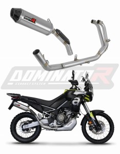 Aprilia Tuareg 660 2021 - 2023 Цяла система Колектор ауспух Заглушител HP3 + dB killer medium
