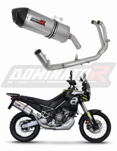 Aprilia Tuareg 660 2021 - 2023 Пълна система Колектор ауспух Заглушител HP7 + dB killer medium