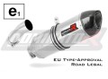 ауспух заглушител DOMINATOR хомологиран HP1 подходящо за мотоциклет F800GS 2008 - 2017 3