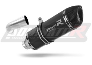 BMW F800S 2006 - 2012 ауспух Глушител HP1 BLACK + dB killer medium