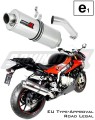 ауспух заглушител DOMINATOR хомологиран овален подходящо за мотоциклет S1000RR 2015 - 2016 5