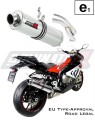 ауспух заглушител DOMINATOR хомологиран кръгъл подходящо за мотоциклет S1000RR 2017 - 2018 5