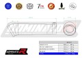 ауспух заглушител DOMINATOR GP2 подходящо за мотоциклет Aprilia RSV 1000 R 2004 - 2009 2