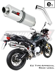F850GS Хомологиран Заглушител OVAL 2016 - 2020