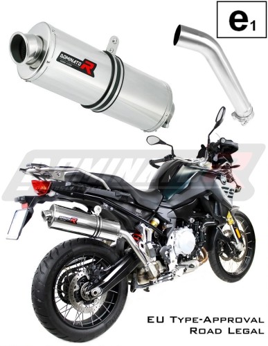 ауспух заглушител DOMINATOR хомологиран овален подходящо за мотоциклет F850GS 2016 - 2020 5