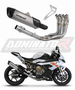 BMW S1000RR 2019 - 2026 Цялостна изпускателна система ауспух Титаниев заглушител HP6 + dB killer medium