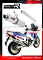ауспух заглушител DOMINATOR кръгъл подходящо за мотоциклет Honda XRV 750 AFRICA TWIN RD04 1990 - 1992