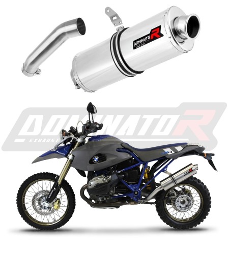 ауспух заглушител DOMINATOR овален подходящо за мотоциклет BMW HP2 Enduro 2004 - 2007 6