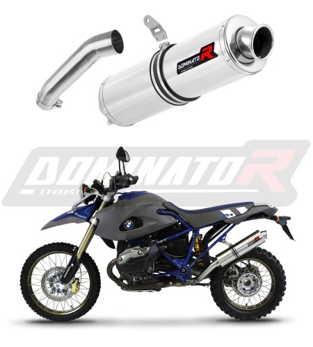 ауспух заглушител DOMINATOR кръгъл подходящо за мотоциклет BMW HP2 Enduro 2004 - 2007 6