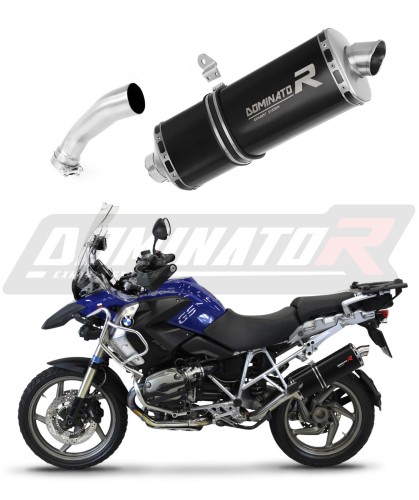 ауспух заглушител DOMINATOR P7 черен подходящо за мотоциклет BMW R1200GS Adventure 2008 - 2009 6