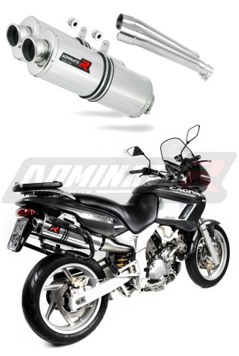 ауспух заглушител DOMINATOR овален подходящо за мотоциклет Cagiva Navigator 1000 2000 - 2006 5