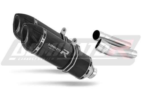 ауспух заглушител DOMINATOR HP1 черен подходящо за мотоциклет Ducati MONSTER 620 2002 - 2006 2