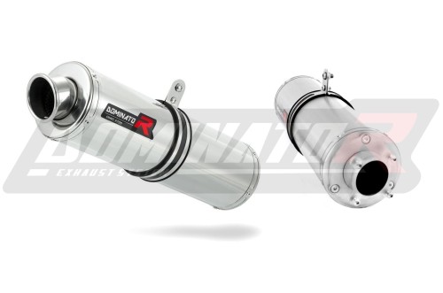ауспух заглушител DOMINATOR кръгъл подходящо за мотоциклет Honda CBF 250 2004 - 2006 3