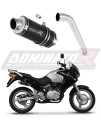 ауспух заглушител DOMINATOR GP1 черен подходящо за мотоциклет Honda XL 125 V VARADERO 2001 - 2006 6
