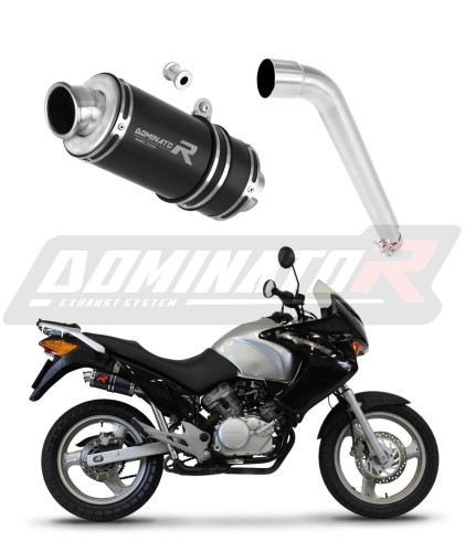 ауспух заглушител DOMINATOR GP1 черен подходящо за мотоциклет Honda XL 125 V VARADERO 2001 - 2006 6