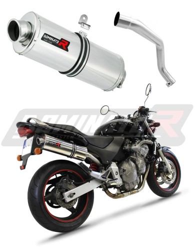 ауспух заглушител DOMINATOR овален подходящо за мотоциклет Honda CB 600F HORNET 1998 - 2002 6