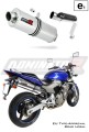 ауспух заглушител DOMINATOR хомологиран овален подходящо за мотоциклет CB 600F HORNET 2003 - 2006 5