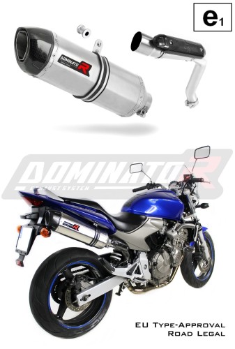ауспух заглушител DOMINATOR хомологиран HP1 подходящо за мотоциклет CB 600F HORNET 2003 - 2006 5