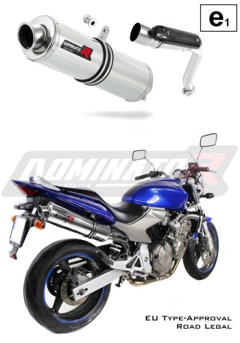 ауспух заглушител DOMINATOR хомологиран кръгъл подходящо за мотоциклет CB 600F HORNET 2003 - 2006 5