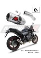 ауспух заглушител DOMINATOR хомологиран GP подходящо за мотоциклет CB 600F HORNET 2007 - 2013 5