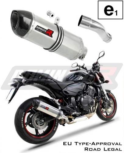ауспух заглушител DOMINATOR хомологиран HP1 подходящо за мотоциклет CB 600F HORNET 2007 - 2013 6