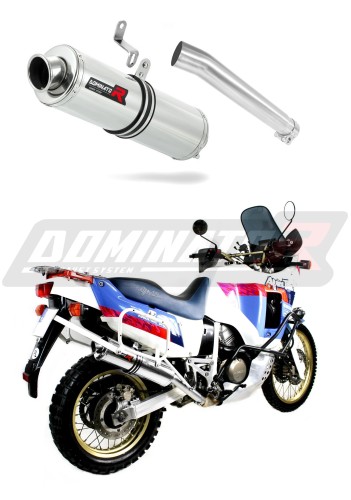 ауспух заглушител DOMINATOR кръгъл подходящо за мотоциклет Honda XRV 750 AFRICA TWIN