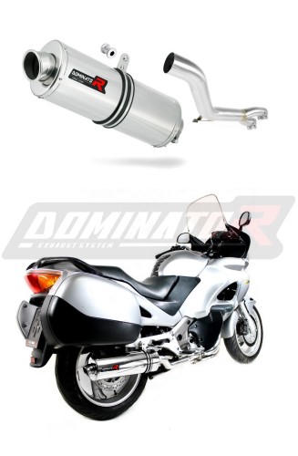 ауспух заглушител DOMINATOR овален подходящо за мотоциклет Honda NT 650 V DEAUVILLE RC47 1998 - 2005 5