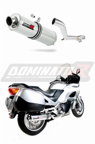 ауспух заглушител DOMINATOR кръгъл подходящо за мотоциклет Honda NT 650 V DEAUVILLE RC47 1998 - 2005 5