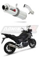 ауспух заглушител DOMINATOR кръгъл подходящо за мотоциклет Honda NC 700 / 750 S 2012 - 2020 6