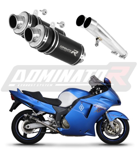 ауспух заглушител DOMINATOR GP1 черен подходящо за мотоциклет Honda CBR 1100 XX 1996 - 2006 6