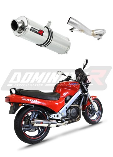 ауспух заглушител DOMINATOR кръгъл подходящо за мотоциклет Honda NTV 650 REVERE 1988 - 1997 6