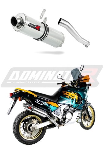 ауспух заглушител DOMINATOR кръгъл подходящо за мотоциклет Honda XRV 750 AFRICA TWIN RD07 1993 - 1995 5
