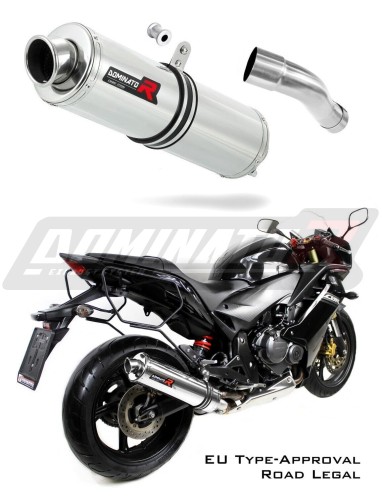 ауспух заглушител DOMINATOR хомологиран кръгъл подходящо за мотоциклет CBR 600 F 2011 - 2015 3