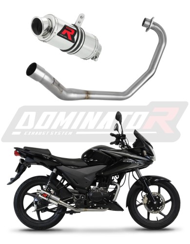 Honda CBF 125 2009-2014 Пълна изпускателна система ауспух заглушител спортен заглушител колектор GP1 DOMINATOR 5