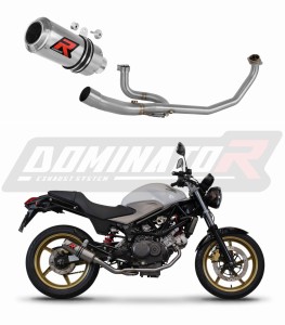 Honda VTR 250 2009 - 2015 Пълна система Колектор изпускателна система Заглушител GP + dB killer
