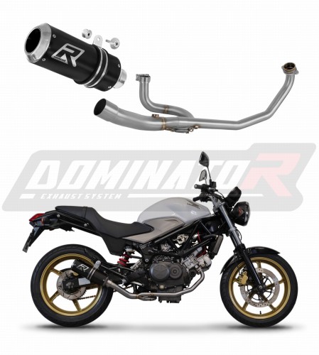 Honda VTR 250 2009 - 2015 Мотоциклет Dominator Изпускателна система Пълна система Колектор Изпускателен колектор Заглушител Ауспух Гърне Ауспух GP BLA
