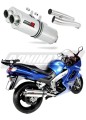 ауспух заглушител DOMINATOR овален подходящо за мотоциклет Kawasaki ZZR 1200 2002 - 2005 5