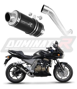 Kawasaki Z750 2004 - 2006 ауспух Гърне GP1 BLACK + dB killer medium