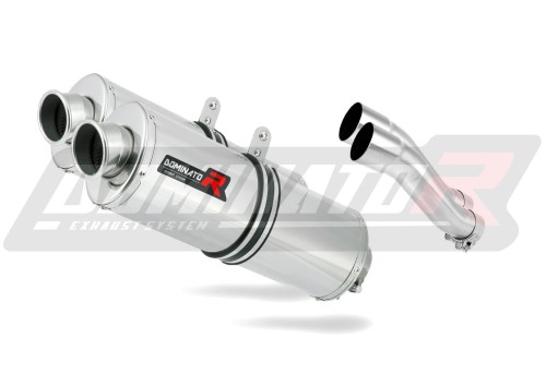 ауспух заглушител DOMINATOR овален подходящо за мотоциклет Kawasaki GPZ 500 1987 - 2003 3