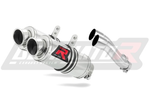ауспух заглушител DOMINATOR GP1 подходящо за мотоциклет Kawasaki GPZ 500 1987 - 2003 3