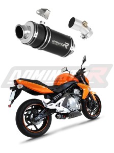 Kawasaki ER - 6 N / F 650 2009 - 2011 ауспух Гърне GP1 BLACK + dB killer medium