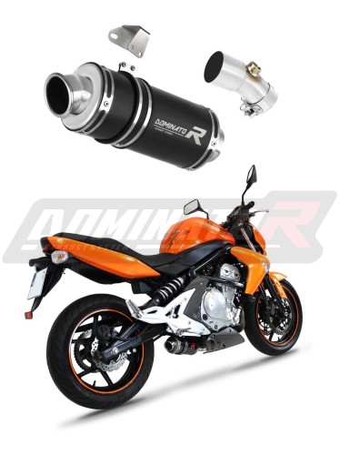 ауспух заглушител DOMINATOR GP1 черен подходящо за мотоциклет Kawasaki ER - 6 N / F 650 2009 - 20